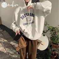 [S - 7xl] Imported Bretagne Women'S Jacket Hoodie Size S M L XL 2XL 3XL 4XL 5XL Oversize Thick Premi