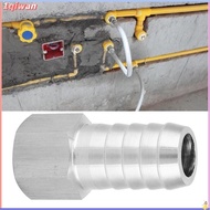 1qiwan-my Pipe Fitting  1/4in Hose Barb Quick Connector BSPP Stainless Steel Female Thread Coupling 