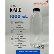 Kale Bottle 1 Liter (45GR) Bottle/ Thick Leak-Proof 1 Liter Leak-Proof Plastic Bottle/ Plastic Bottl