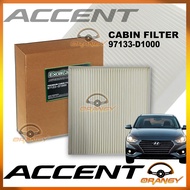 CABIN FILTER for Hyundai Accent 2019 - UP (97133-D1000) 4x4b
