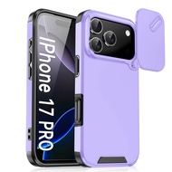 Ốp Bảo Vệ Chống Sốc Chống Va Chạm Cho iPhone 17 Pro Max/Air/17 Air/17 Pro/16E - Vỏ Camera Trượt Vỏ Đ