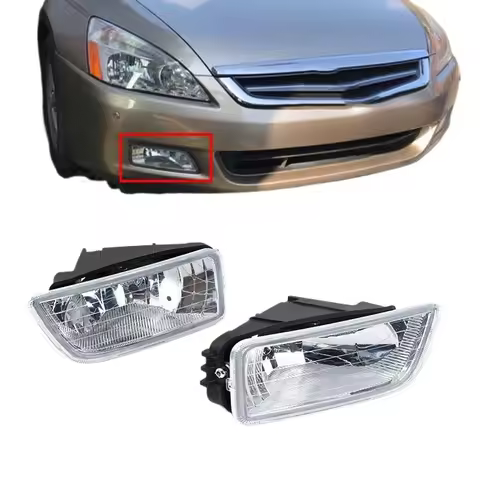 1PCS/2PCS Front Bumper Fog Lamp Suitable For Honda Accord 2003-2007 OEM 33951-SDA-H01 33901-SDA-H01