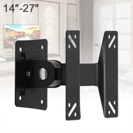 Universal F01 Adjustable 10KG TV Wall Mount Bracket Support 180 Degree Rotation for 14 - 27 Inch LCD LED Flat Panel TV