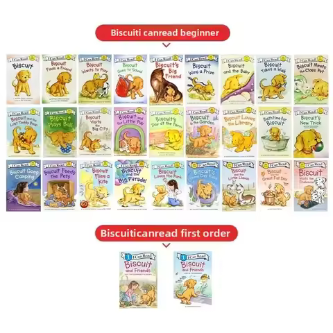 29books/set I Can Read Biscuit English Picture Children Kids Story Early Educaction Reading Books