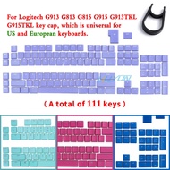 A full Set Keyboard Replacement 4 colors keycaps for Logi.tech G813/G815/G913/G915TKL