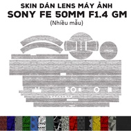 Sony FE 50mm F1.4 GM Lens Skin (Many models) | Decal Film 3M Sony 50mm camera lens protection sticke