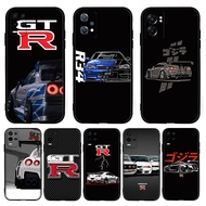for Realme 3 5 6 7 8 Pro 5i 5s Q 6i 7i GTR Cartoon cars Casing 6Y17 Black TPU Soft Silicone Phone Ca