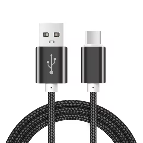 Type-C USB Fast Charging Braided Cable for Samsung S24 A53 Xiaomi 11 12 13T Redmi Note 10S 11S 12T H