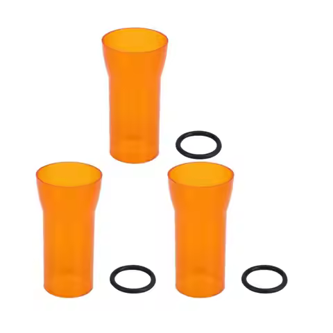 AEF5-Orange Light Protective Cover Color Change Small Lampshade Lightweight Camping Light Cover For 