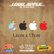1 PCS APPLE LOGO IPON LOGO STICKERS TO BEAUTIFY hp