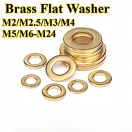 [LY-PDQ] Brass, Flat Washer M2/M2.5/M3/M4/M5/M6-M24 Copper Metal Washer, Enlarged and Thickened Scre