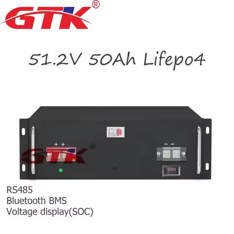 GTK lithium batterry 48v 50AH 80Ah 100Ah 150Ah lifepo4 bluetooth APP Lithium Iron Phosphate RS485 Co