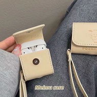 Korea Korea ins Leather Earphone Protective Case Snoopy Charlie Apple airpods Earphone Protective Ca