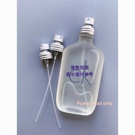 CK Perfume Sprinkler Spray Head 100ml Silver 2 Press Head Press Nozzle High-End Sub-bottling Portabl