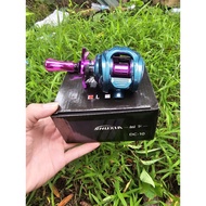 [DC Horizontal Reel - eeee - Drag] DC-10 lure Fishing Reel