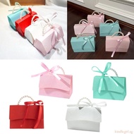 KING Wedding Favor Boxes Paper  Boxes Pearls Handbag Chocolate Treat  Boxes