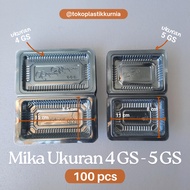 [100pcs] Food mica cake/ size 4GS & 5GS