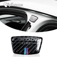 For BMW E46 E90 E60 E39 F30 F10 E36 F20 G20 G30 1 3 5 7 Series Carbon Fiber Car Core Emblem B Column Decal Anti-Scratch Sticker