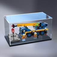 [Acrylic Display Box] Suitable for Lego City Series 60324 Portable Crane Building Blocks Acrylic Ant