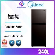 MIDEA Refrigerator 240L/280L Inverter Fridge MDRT307MTB28-MY MDRT346MTB28 PETI SEJUK