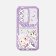 R-Re0 Subaru Emilia Soft Silicone Phone Case for Samsung Galaxy S26 Ultra S25 Edge S24 S22 S21 S23 F