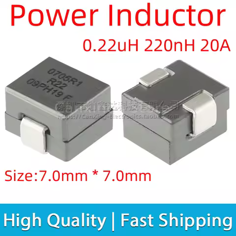 5pcs FP0705R1-R22-R SMD SMT Moulded Power Inductor High Frequency Surface Mount Inductance 0.22uH 22