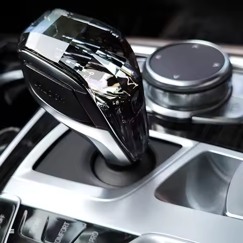 Crystal Gear Shift Knob Handles Gearbox Lever Stick For BMW 7 6 5 Series F11 F07 G30 G31 F01 F02 F04