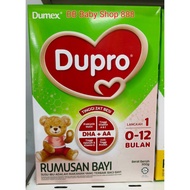 Dumex Dupro 1(0-12bulan)/Dupro 2(6-36bulan) 300g/850g