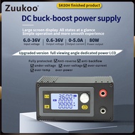 DC DC Buck Boost Converter Variable Voltage Regulator 0.5-30V 4A Adjustable Voltage Regulated Lab Power Supply