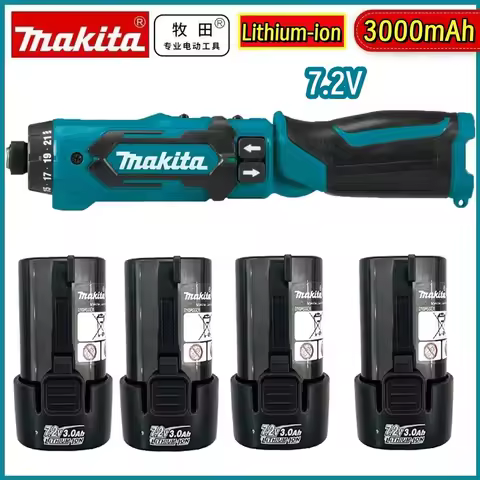 7.2V 3000mah Battery BL0715 DC10WA for Makita DF012DSE DF012DZ TD020D TD022D TD022DSE DF012D 7010 DF