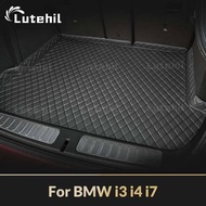 For BMW i3 i4 i7 Custom Car Trunk Mat Anti-dirty Pad Protective Pad Cargo Liner Auto Interior Access