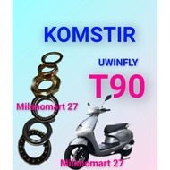 Uwinfly T90 electric motorcycle steering cone headset 608 bearing uwinfly t90 electric bicycle komfo