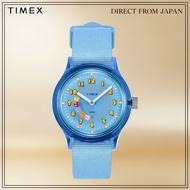 TIMEX PAC-MAN Camper TW2V94000 Quartz Unisex Watch Light Blue 36mm 30m Water Resistant