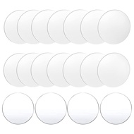 36 Pcs Clear Acrylic Disc 4 Inch Circle Acrylic Sheet Thick Circle Acrylic Rounds Blanks Acrylic Pan