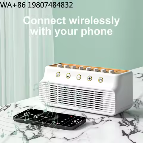Portable Bluetooth White Noise Stereo Speaker Multi-scene Sleep Aid Device Bedroom Home Theater Audi