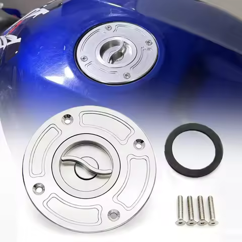 CNC Fuel Gas Tank Cap For Suzuki GSXR600 97-03/ GSXR750 96-03/ GSXR 1000 01-02/ GSX1300R 99-07/ TL10
