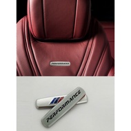 Car Metal Seat Sticker For BMW M PERFORMANCE E34 E30 E60 E39 E36 E46 E90 E91 E92 F10 F20 F30 X1 X3 X