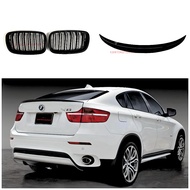 X6 E71 M PERFORMANCE FIT REAR TRUNK WING CAR SPOILER xDrive35i xDrive50i BMW ACCESSORIEAS BODYKIT