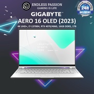 Gigabyte AERO 16 OLED (2023) Creator Laptop - BSF-73SG994SH/BKF-73SG994SH (16.0 UHD+ OLED 60Hz(B), RPL i7-13700H, RTX 4070/4060, GDDR6 8G, DDR5 4800 16GB, Gen4 1TB , Win11 Home AD)