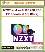 NZXT Kraken ELITE 280 RGB CPU Cooler (LCD, Black)