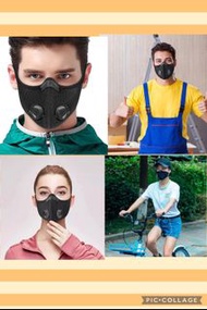 可拆卸新款面口罩 運動口罩 成人 兒童都可用 防霧 防疫 防疫面罩 防疫口罩