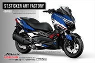 สติ๊กเกอร์ฉลาม XMAX 2018-2022 Shark Monster  คุณภาพ3Mแท้เคลือบใสด้านกันรอย