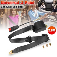 3 Point Auto Car Safety Seat Belt Safety belts Black car 3-point