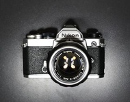 美品 經典相機 NIKON FM 銀 單反 Nikon NIKKOR-S Auto 50mm F1.4 鏡頭