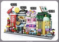 行版 益智玩具 LOZ Mini Block 微型微小積木 街景 士多店 蛋糕店 樂器店 書店 砌圖拼圖 Lego 旺角信和店 批發另議