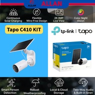 TP-Link Tapo C410 Kit 2K Color Night Vision Solar-Powered Security Camera with Continuous Charging