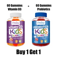 Omilay Probiotic โพรไบโอติก พรีไบโอติก Kids Gummy สินค้าเด็ก กัมมี่ Prebiotic Probiotic เด็ก Gut Hea