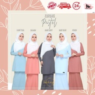 5/6 [READY STOCK] Baju Kurung Plain Murah by Tunik.My