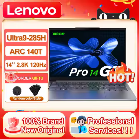 2025 Lenovo Xiaoxin Pro 14 GT ARC 140T/Ultra9 285H 14inch 2.8K OLED 120Hz Screen 32GB+1TB