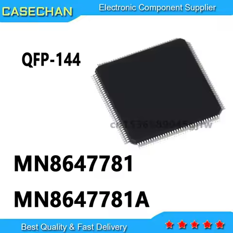 1piece100% New (MN864787 QFP-256)( MN8647781 MN8647781A QFP-144)